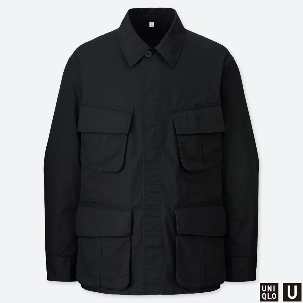 Uniqlo U Fatigue Jacket (Black)